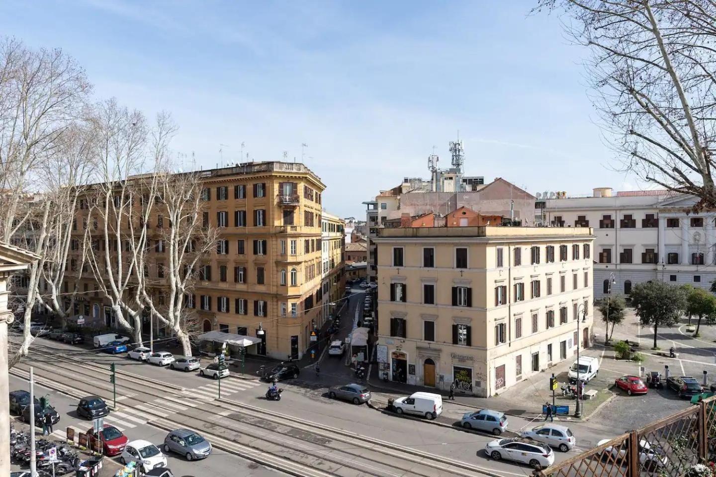 15 Min From Piazza Venezia Skyline Sanctuary In Trastevere Eksteriør bilde